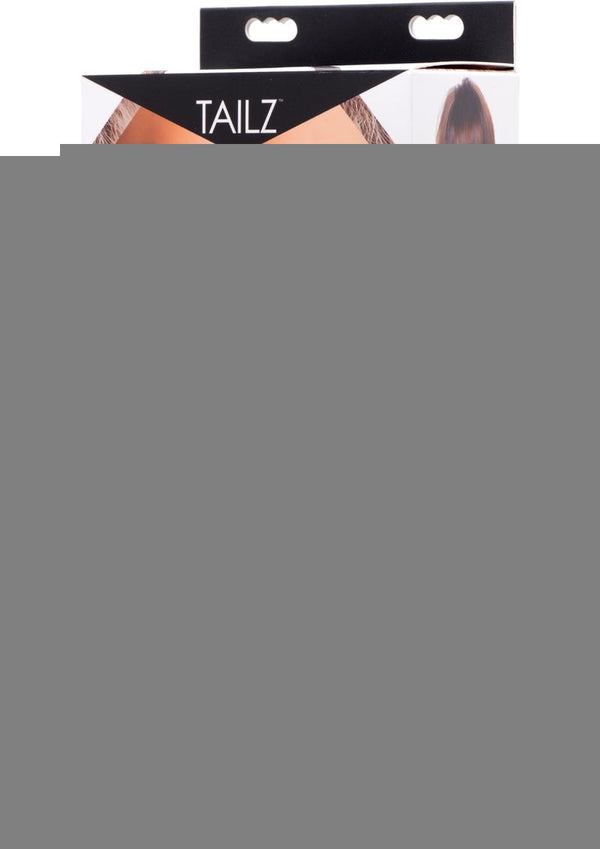 Tailz Fox Tail Glass Anal Plug - Orange