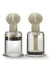 Temptasia Clit and Nipple Large Twist Suckers - Clear - Set Of 2