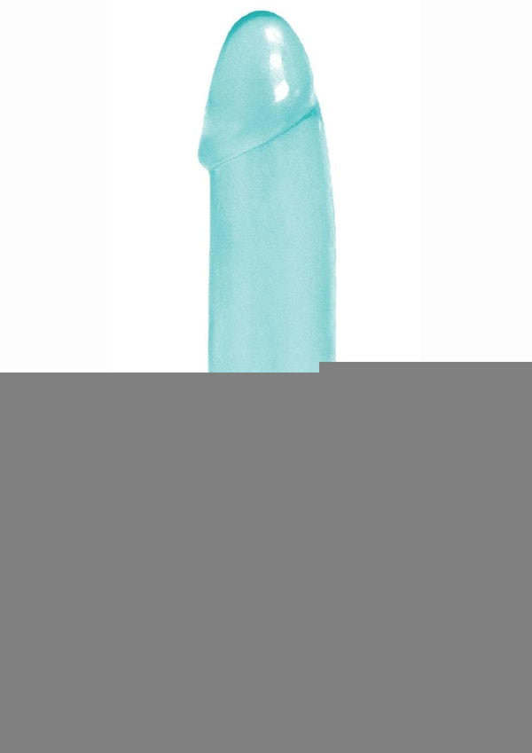 The 9's - Diclets Jelly Dildo - Aqua/Blue - 7in