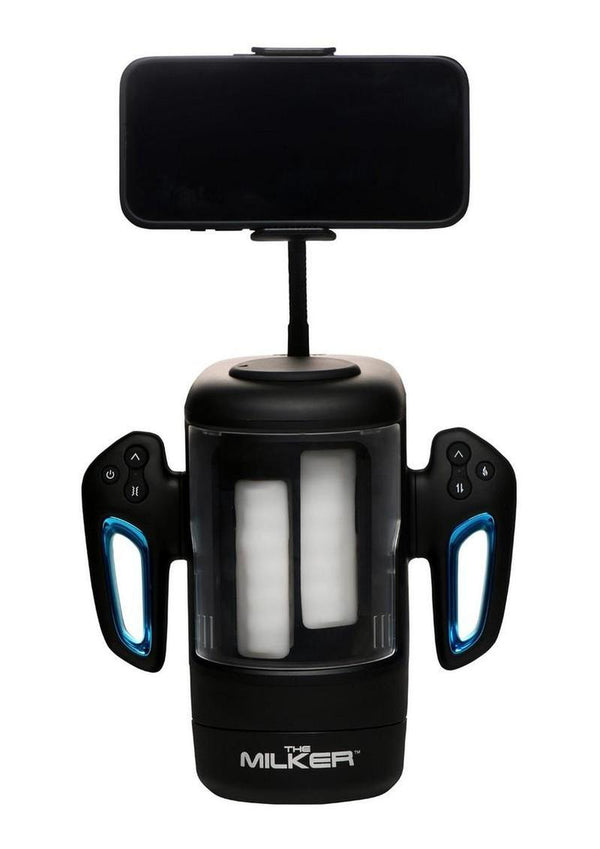 The Milker Cyber Milker Stroking and Vibrating Rechargeable Masturbator - General Orifice