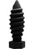 Tom Of Finland Screw U Anal Plug - Black