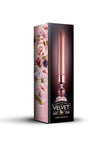 Touch Of Velvet Bullet Vibrator - Pink/Rose Blush