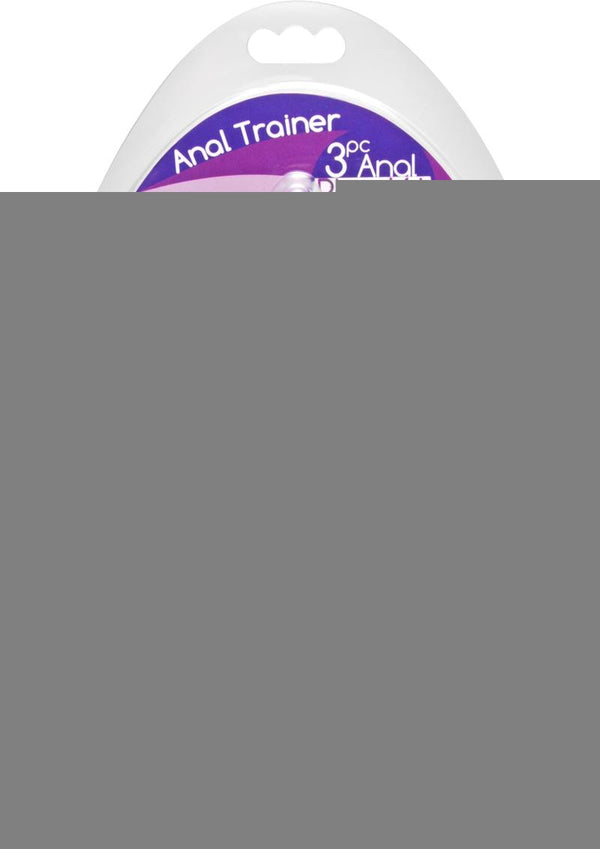 Trinity Vibes Anal Trainer Anal Play Kit - Purple - 3 Piece