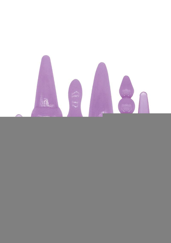 Try-Curious Anal Plug Kit - Purple