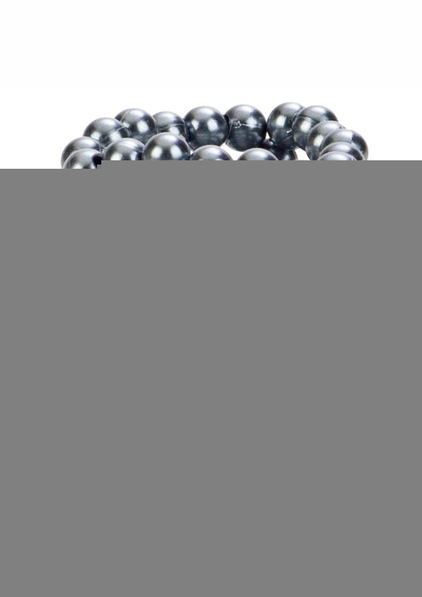 Ultimate Stroker Beads Cock Ring - Silver