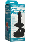 Vac U Lock Deluxe Suction Cup Plug Accessory - Black