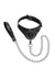 Velvet Noir Collar and Leash - Black