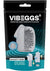 Vibeggs Naughty Nubs Unisex Masturbation Egg - Blue/White