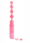 Vibrating Pleasure Beads Anal Beads - Pink