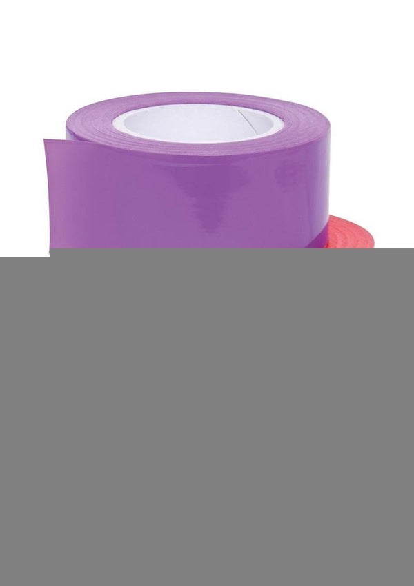 WhipSmart Bondage Tape 150ft with Silky Blindfold - Black/Multicolor/Purple/Red