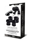 WhipSmart Fuzzy Bedroom Bondage Kit - Black