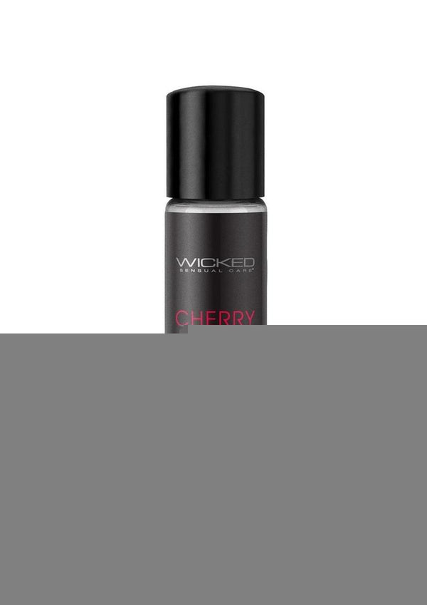 Wicked Aqua Water Based Flavored Lubricant Cherry - 1oz