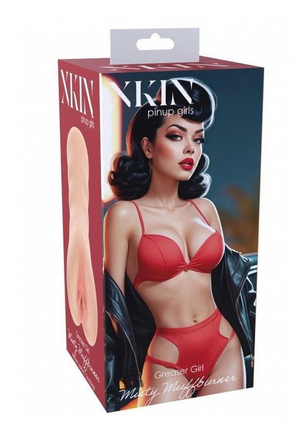 Xkin Pinup Misty Muffburner Medium Masturbator - Pussy - Vanilla