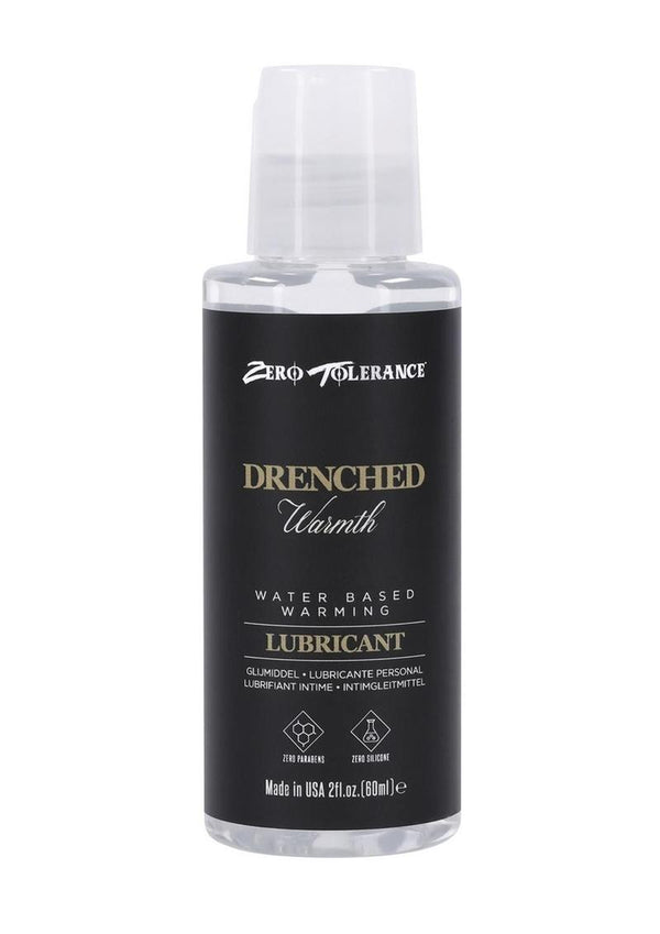 Zero Tolerance Drenched Warmth Water Based Lubricant - 2oz