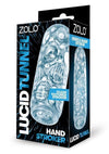 ZOLO Hand Stroker Lucid Tunnel - Clear