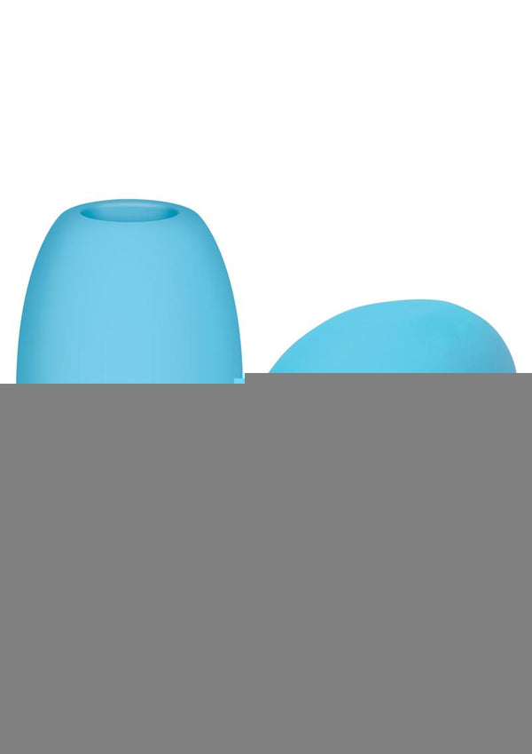 ZOLO Squeezable Mini Bubble Masturbator - Blue