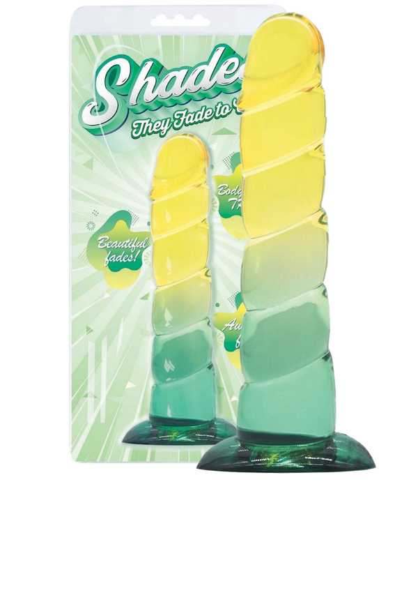 Shades Swirl Dildo with Suction Cup