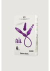 2x Rechargeable Silicone Double Vibrator with Remote Control - Purple