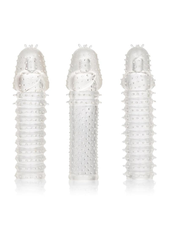 3 Piece Extension Kit Textured 6in Each - Clear