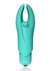 4t Demon Rechargeable Silicone Mini Clitoral Stimulating Vibrator - Green/Kiwi