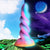 Creature Cocks Moon Rider Glow In The Dark Unicorn Silicone Dildo