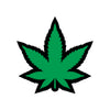 Marijuana Leaf Green Enamel Pin