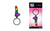 Dildo Rainbow Keychain
