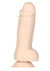 Addiction Roman Silicone Dildo with Bonus Bullet - Vanilla - 8in