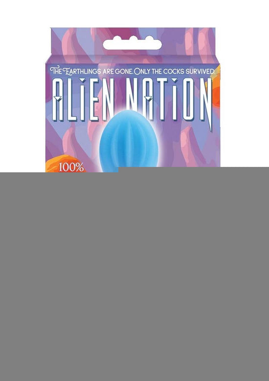 Alien Nation Sprite Jr. Silicone Anal Plug - Blue/Pink/Yellow