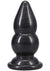 American Bombshell Double Payload Anal Plug - Gun Metal