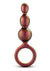 Anal Adventures Matrix Beaded Loop Silicone Plug - Brown/Copper