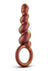 Anal Adventures Matrix Spiral Loop Silicone Plug - Brown/Copper