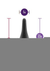 Anal Adventures Platinum Silicone Beginner Plug