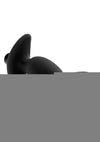 Anal Adventures Platinum Silicone Rechargeable Vibrating Prostate Massager 04 - Black