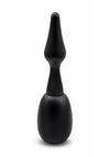 Aquaclean 150ml One Way Valve Douche with Butt Plug Nozzle - Black