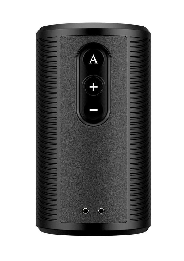 Arcwave Zing Rechargeable Silicone Vibrating Half Sleeve Dual Motor Masturbator - Black