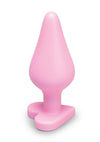B-Vibe Butties B-Mine Silicone Anal Plug - Pink