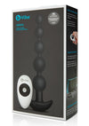 B-Vibe Cinco Rechargeable Silicone Anal Beads - Black