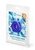 B-Vibe Flex Ring Hex Silicone Cock Ring - Blue