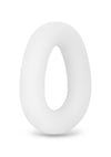 B-Vibe Flex Ring Loop Silicone Cock Ring - Clear