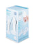 B-Vibe Intermediate Glass Anal Dilators - Clear - 2 Piece/Set