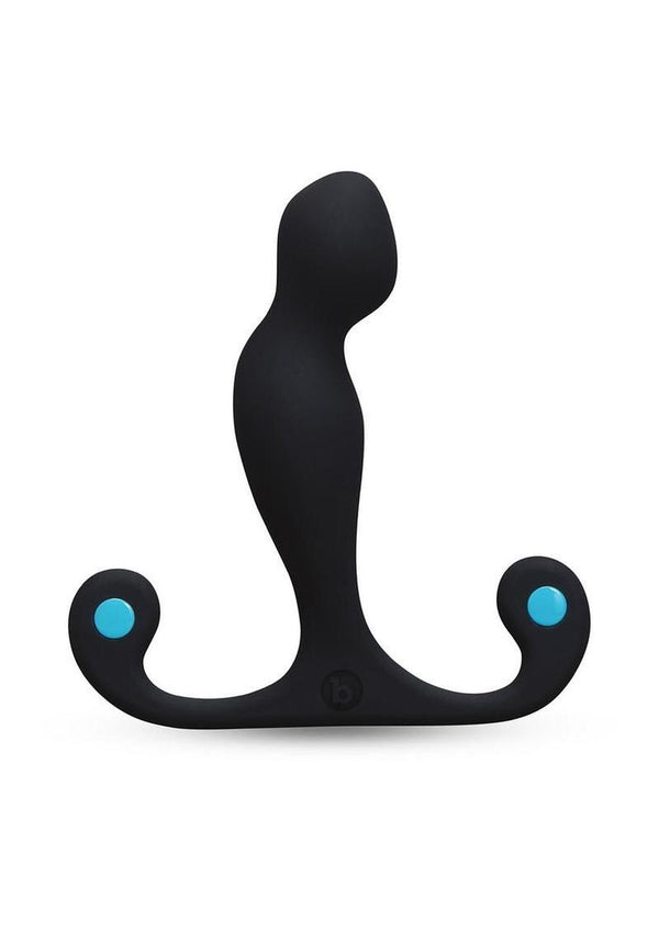B-Vibe P-Spot Vortex Flex Silicone Prostate Massager - Black