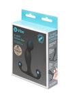 B-Vibe P-Spot Vortex Flex Silicone Prostate Massager - Black