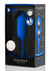 B-Vibe Snug Plug 4 Silicone Weighted Anal Plug - Blue/Navy