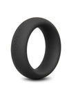 B-Vibe Snug Ring Silicone Cock Ring - Black - 40mm