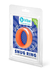 B-Vibe Snug Ring Silicone Cock Ring - Orange - 40mm