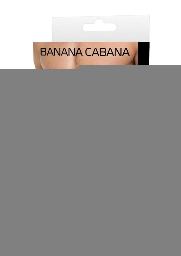 Banana Cabana Jock - Black - Large/XLarge