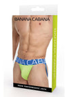 Banana Cabana Jock - Green - Large/Medium