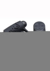 Bang! Silicone Rechargeable Cock Ring and Bullet with Remote Control - Black