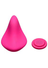 Bang! Silicone Rechargeable Panty Vibe with Remote Control - Pink